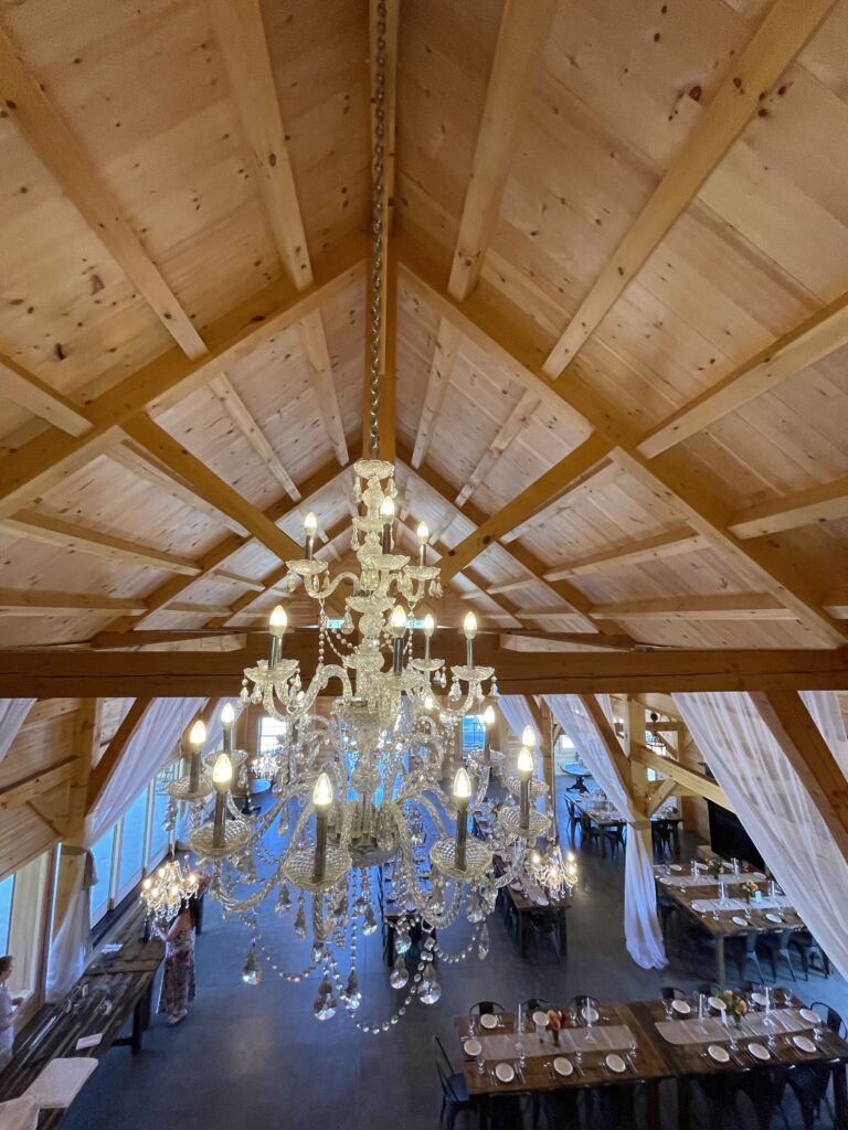 Chiffon Ceiling Drapes for Wedding Decoration